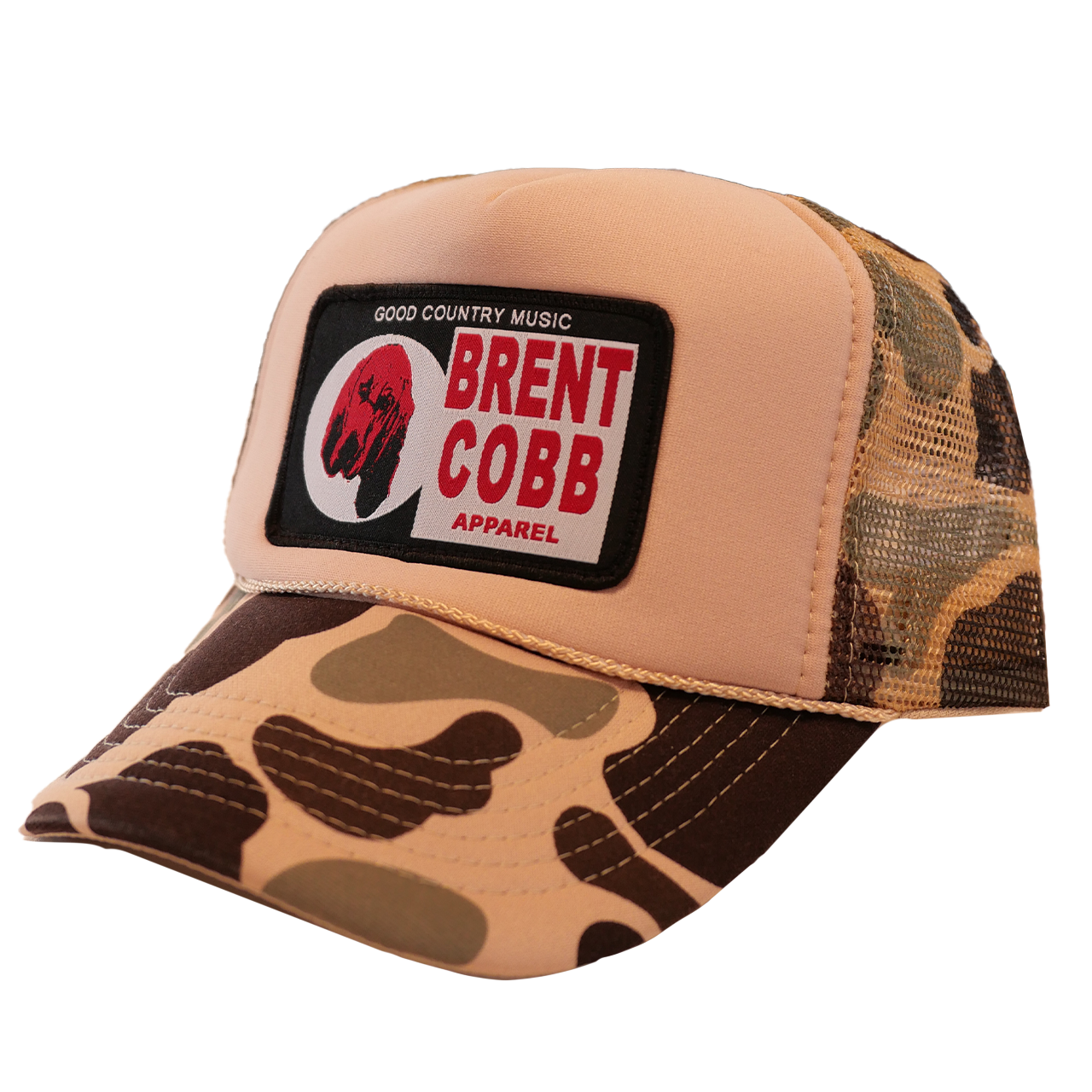 Bloodhound Camo Trucker Hat