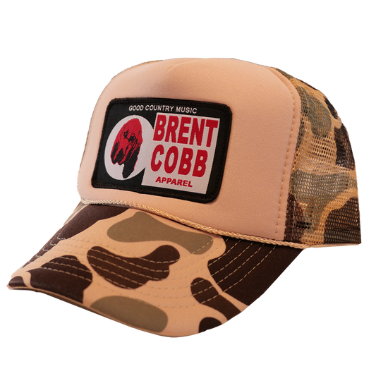 Bloodhound Camo Trucker Hat
