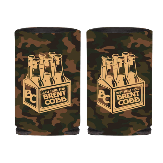 Six Pack Camo Koozie