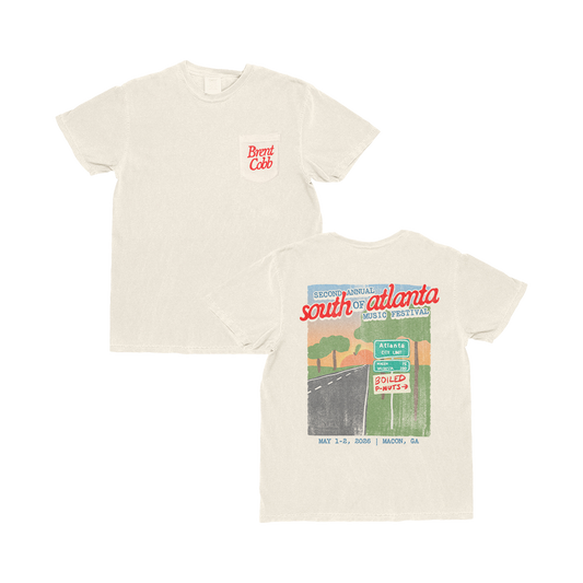 South of Atl Pocket Tee