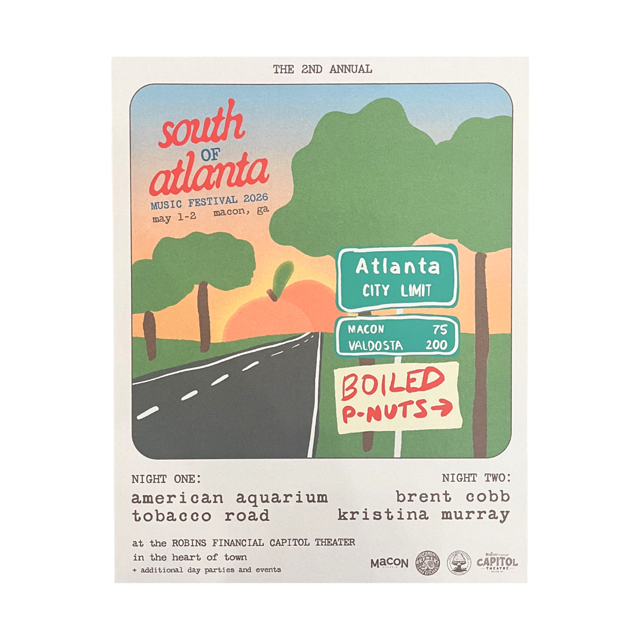 South of Atl Poster